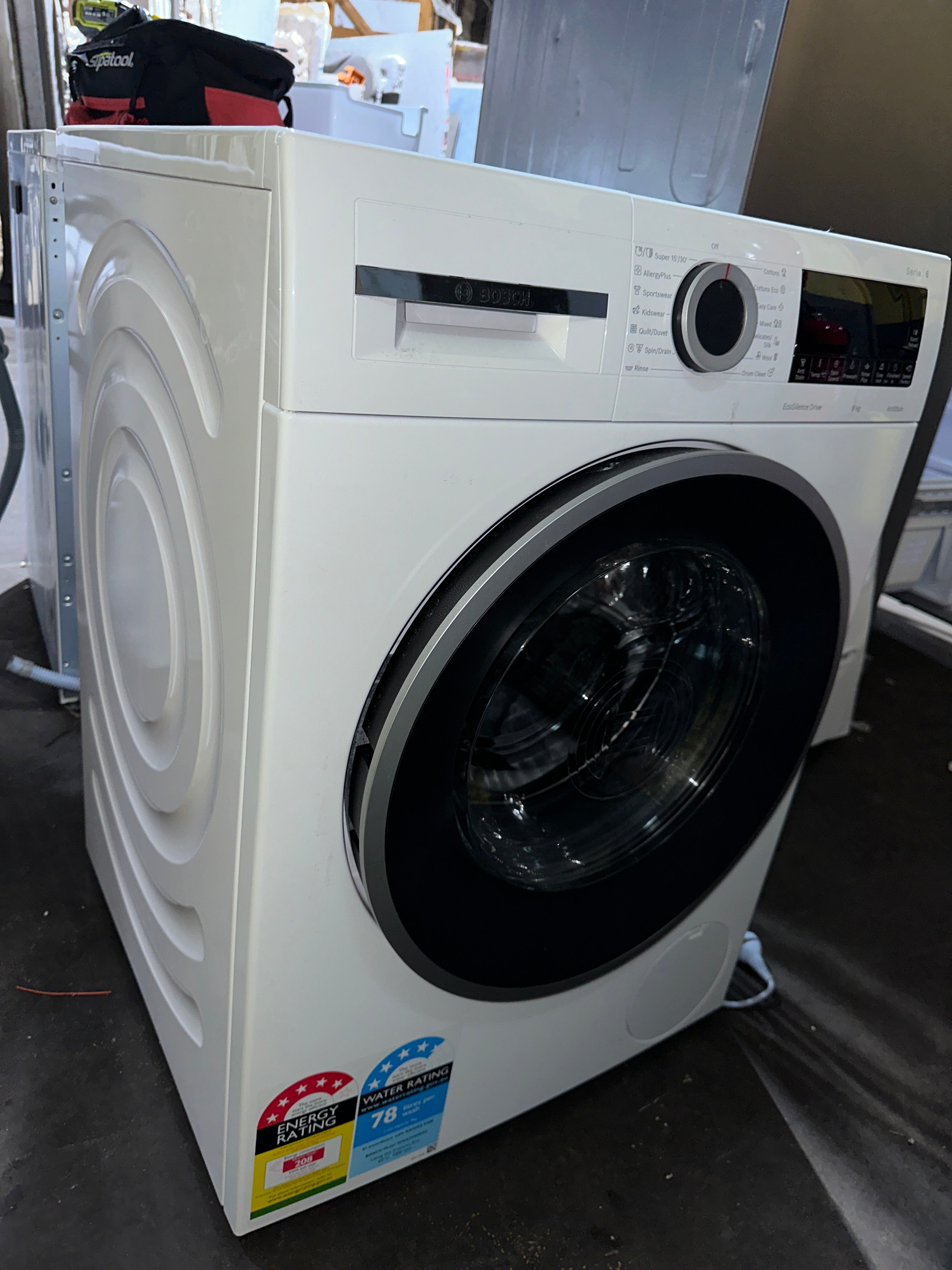 Bosch Series 6 WGA244U0AU 9kg Front Load Washing Machine - Sydney Appliances Outlet