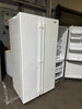 606 L Westinghouse WSE6100WF Side / Side White Refrigerator - Sydney Appliances Outlet