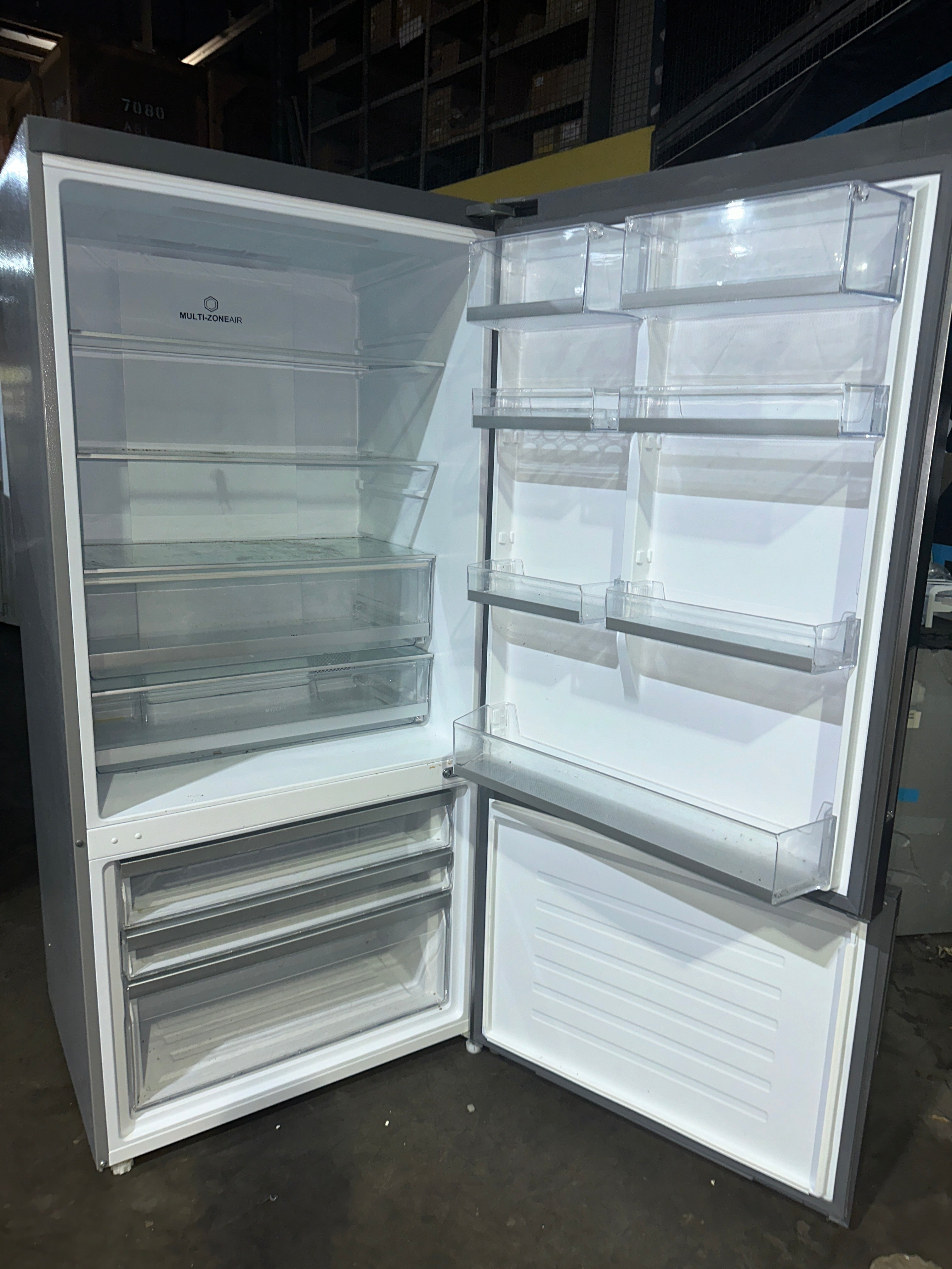 Haier HRF520BS Stainless 493 L Bottom Mount  Refrigerator - Sydney Appliances Outlet