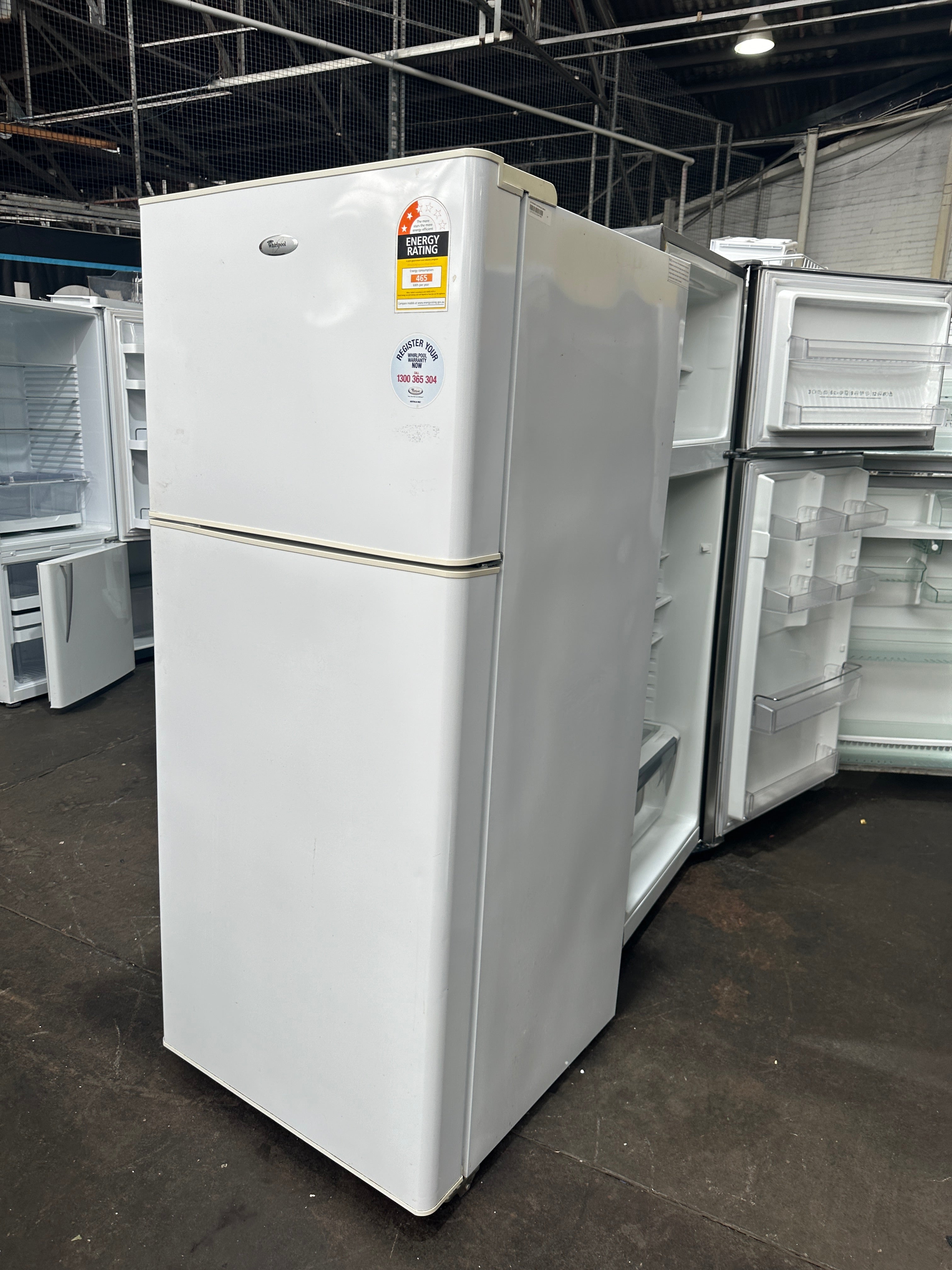 WRIT41 Whirlpool 410 L top mount fridge freezer