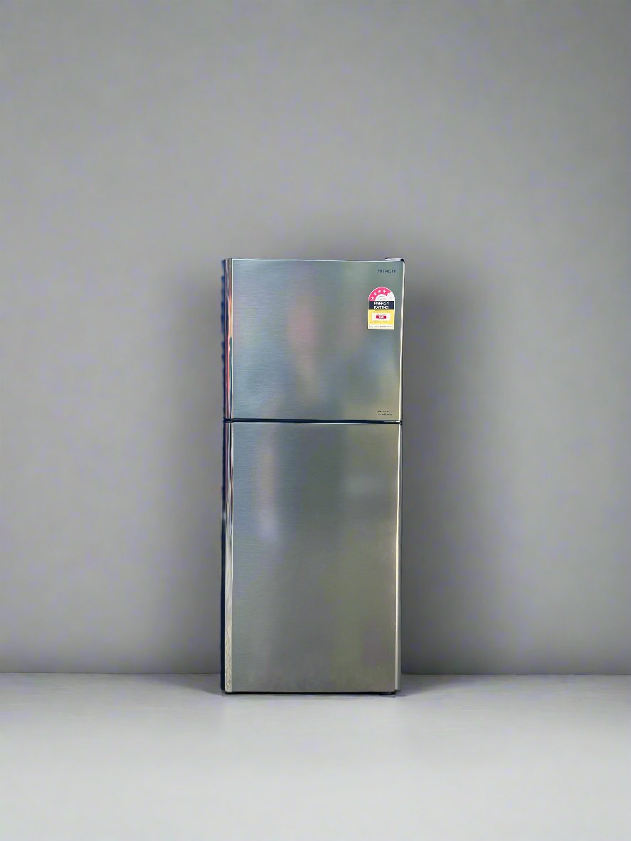 R-V410PT8 - HITACHI STAINLESS STEEL FRIDGE - TOP MOUNT