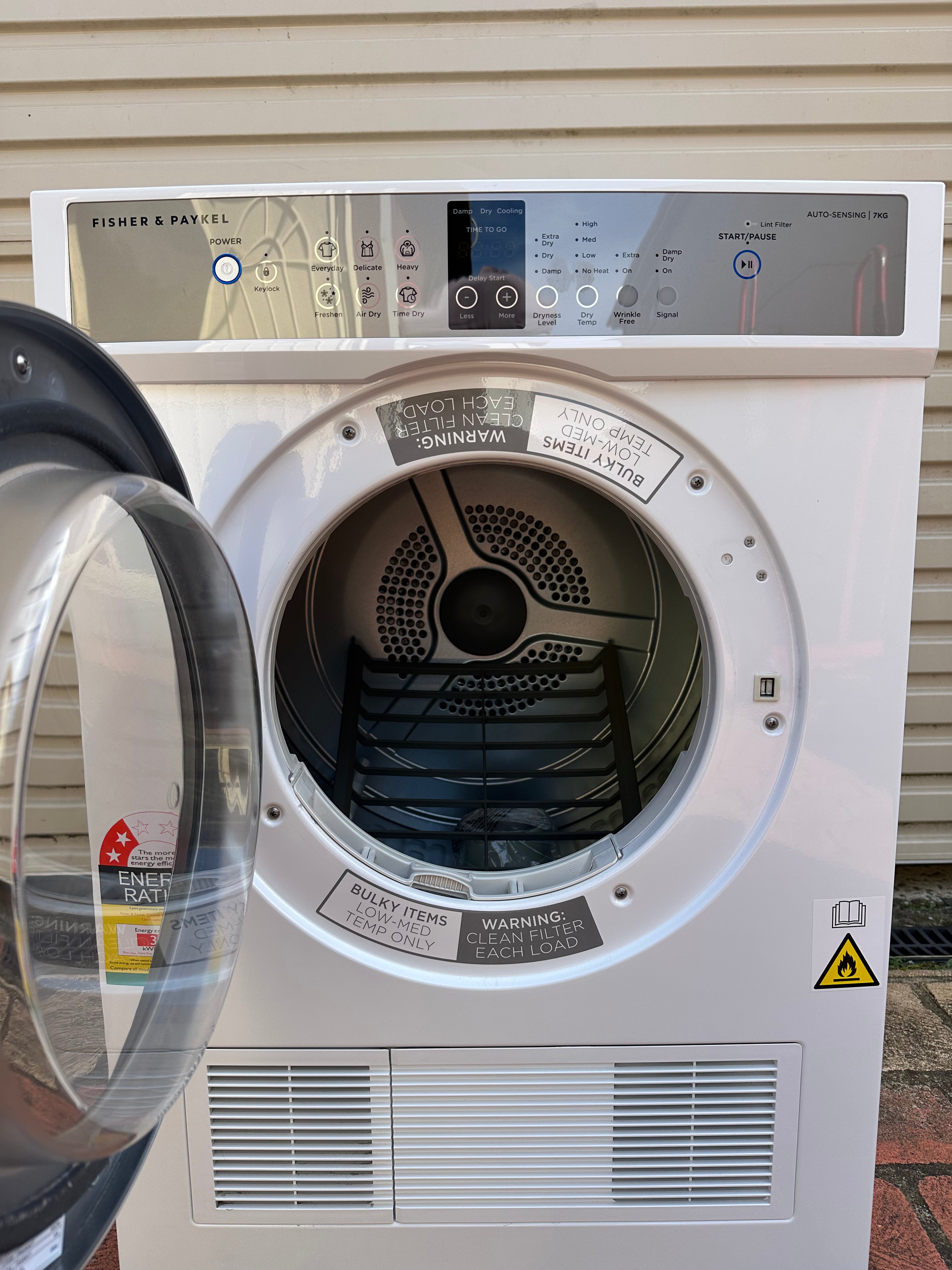 Fisher & Paykel Series 5 7kg Vented Dryer DE7060G2